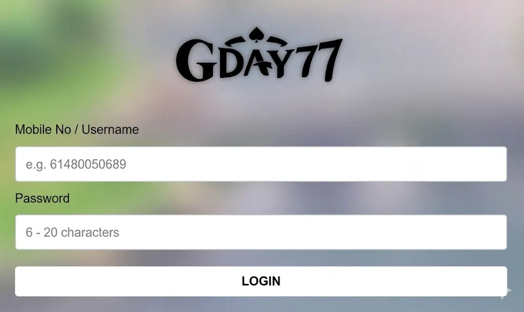 login casino gday
